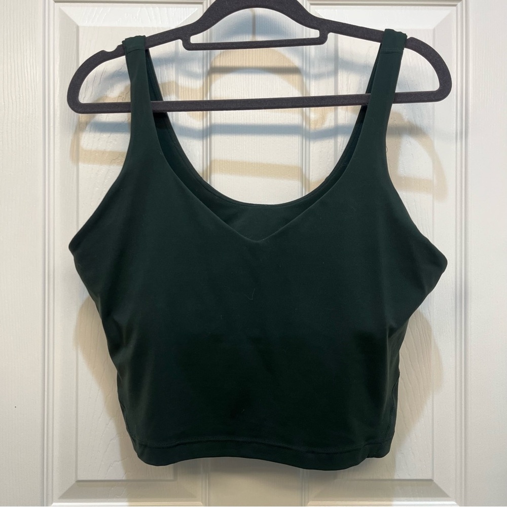 Lululemon Align Tank Lacey Green Size 12